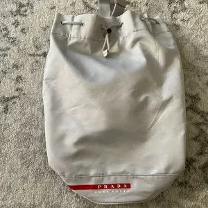 Prada Luna Rossa Bucket Backpack PRADA Receive a Complimentary Backpack with any TWO item  main image 2